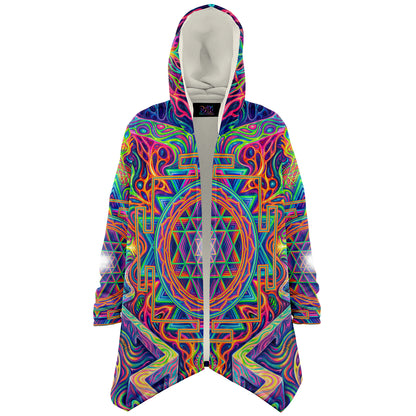 "Oh My Sri Yantra" HOODED CLOAK