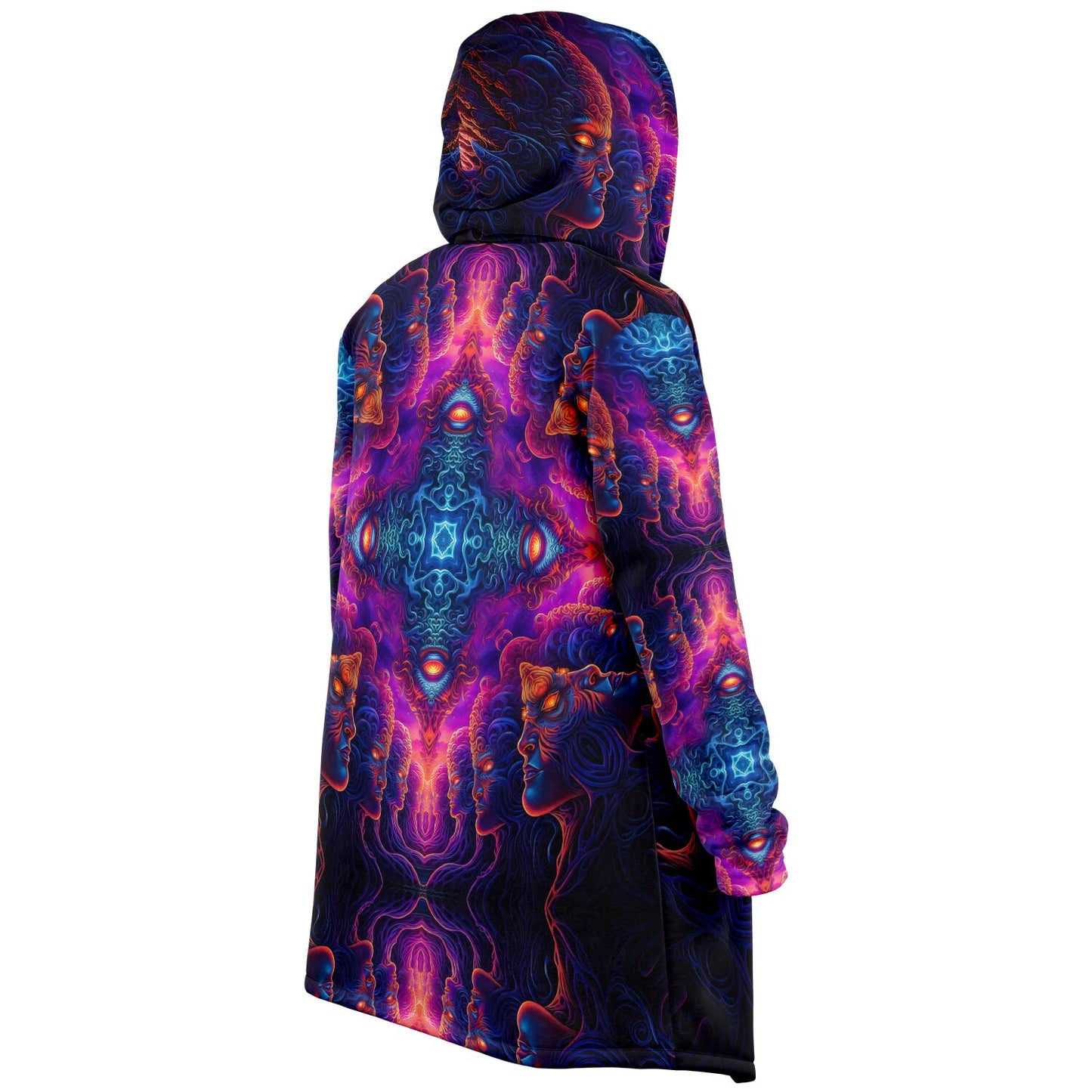"The Watchers Square" HOODED CLOAK