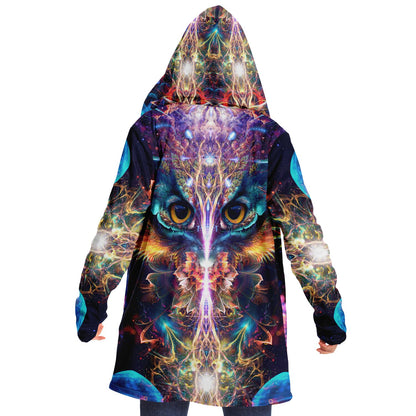 "Peekaboo" HOODED CLOAK (Black)