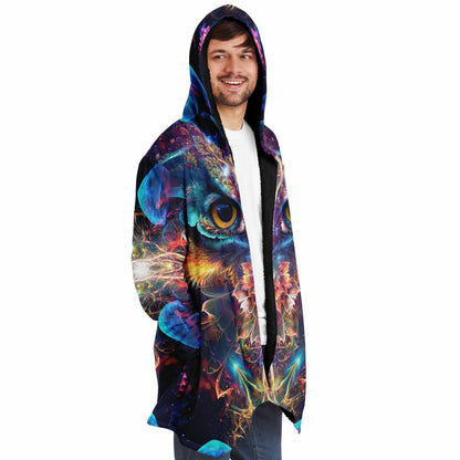 "Peekaboo" HOODED CLOAK (Black)