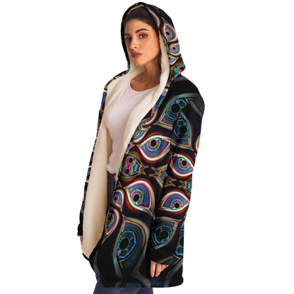 "The Waiting Room" HOODED CLOAK