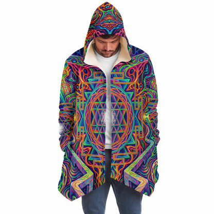 "Oh My Sri Yantra" HOODED CLOAK