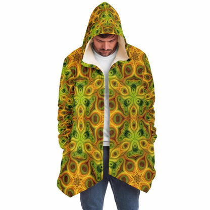"Sun Lattice" HOODED CLOAK