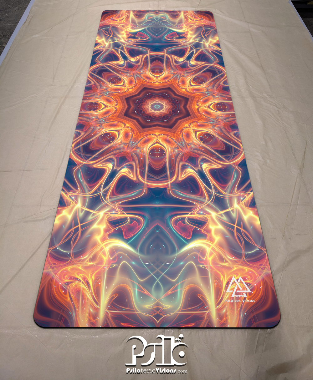 "Aquatic Rays" PREMIUM YOGA MAT