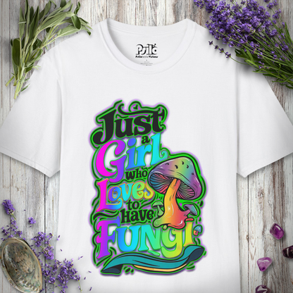 Girl Loves Fungi T-SHIRT