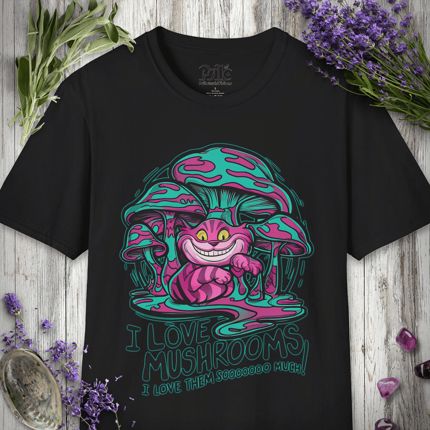 I Love Mushrooms Soooo Much T-SHIRT