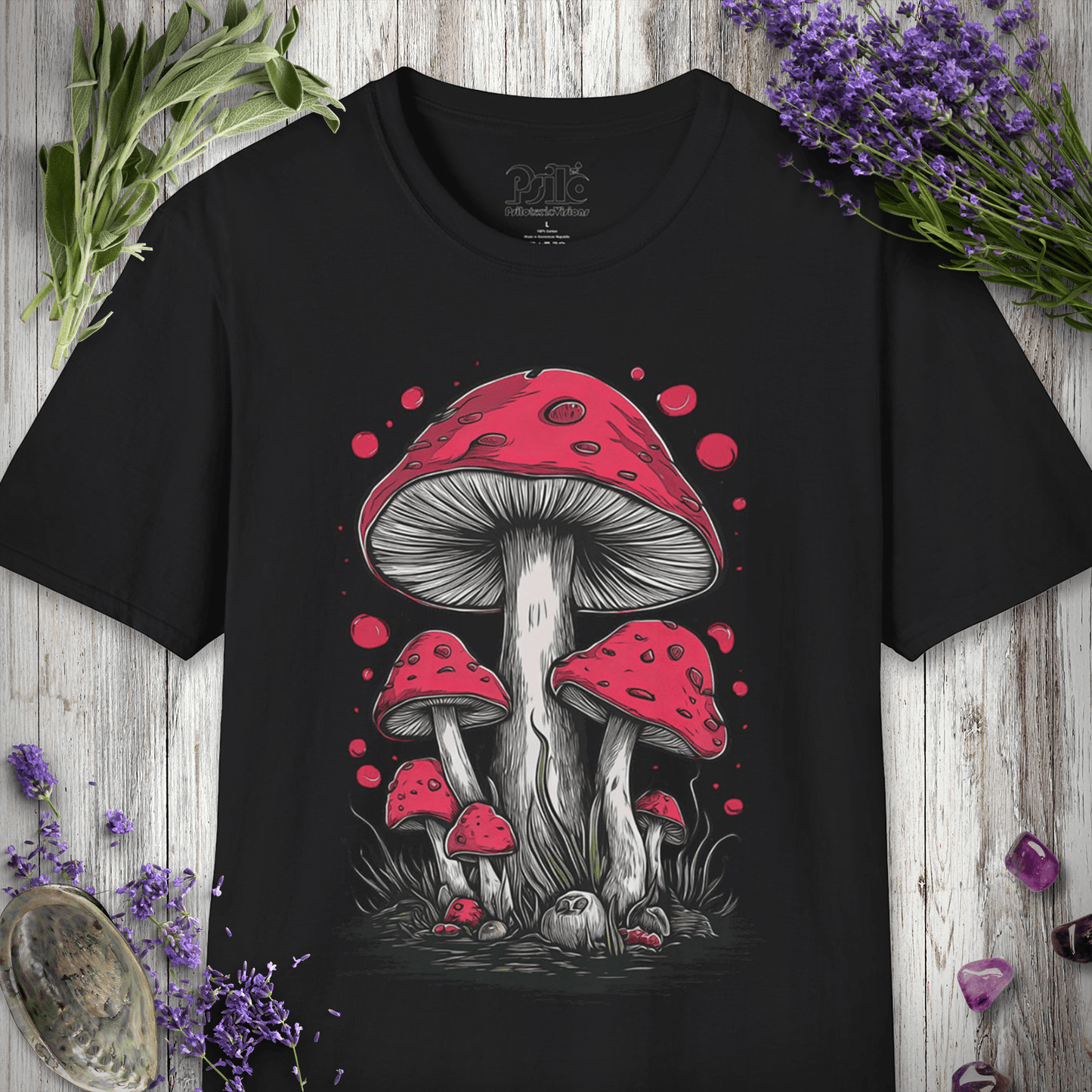 Red Mushrooms T-Shirt