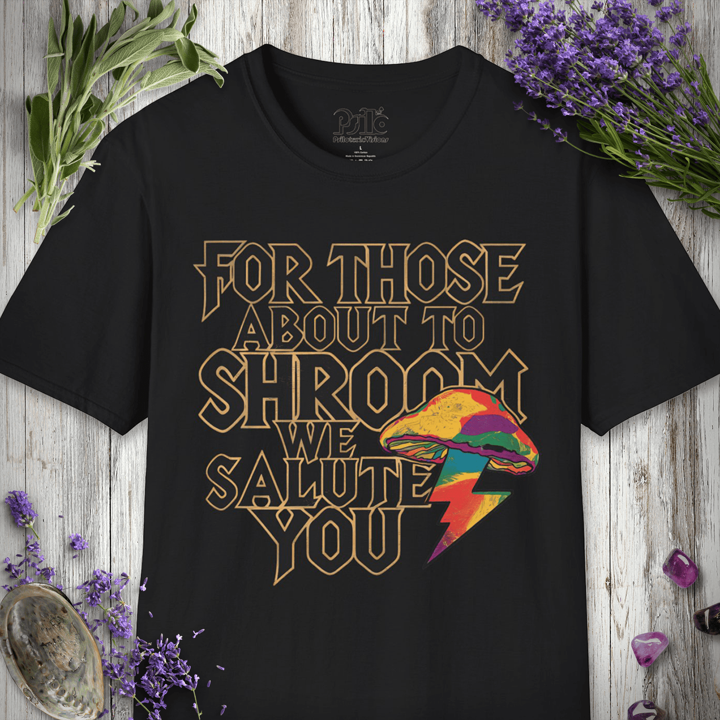 "For Those About to Shroom" Unisex SOFTSTYLE T-SHIRT