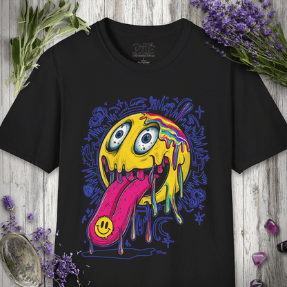 Smiley Face Tab T-SHIRT
