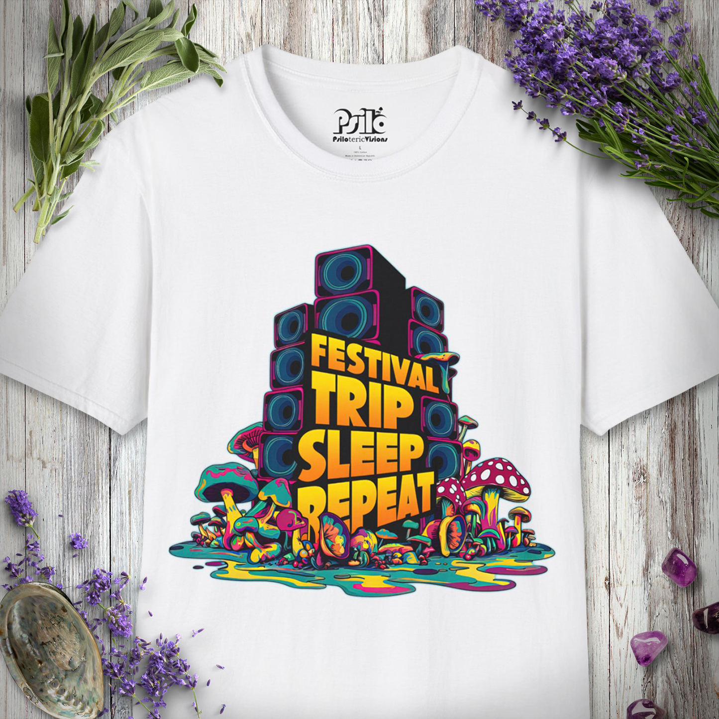 Festival Trip Repeat T-SHIRT