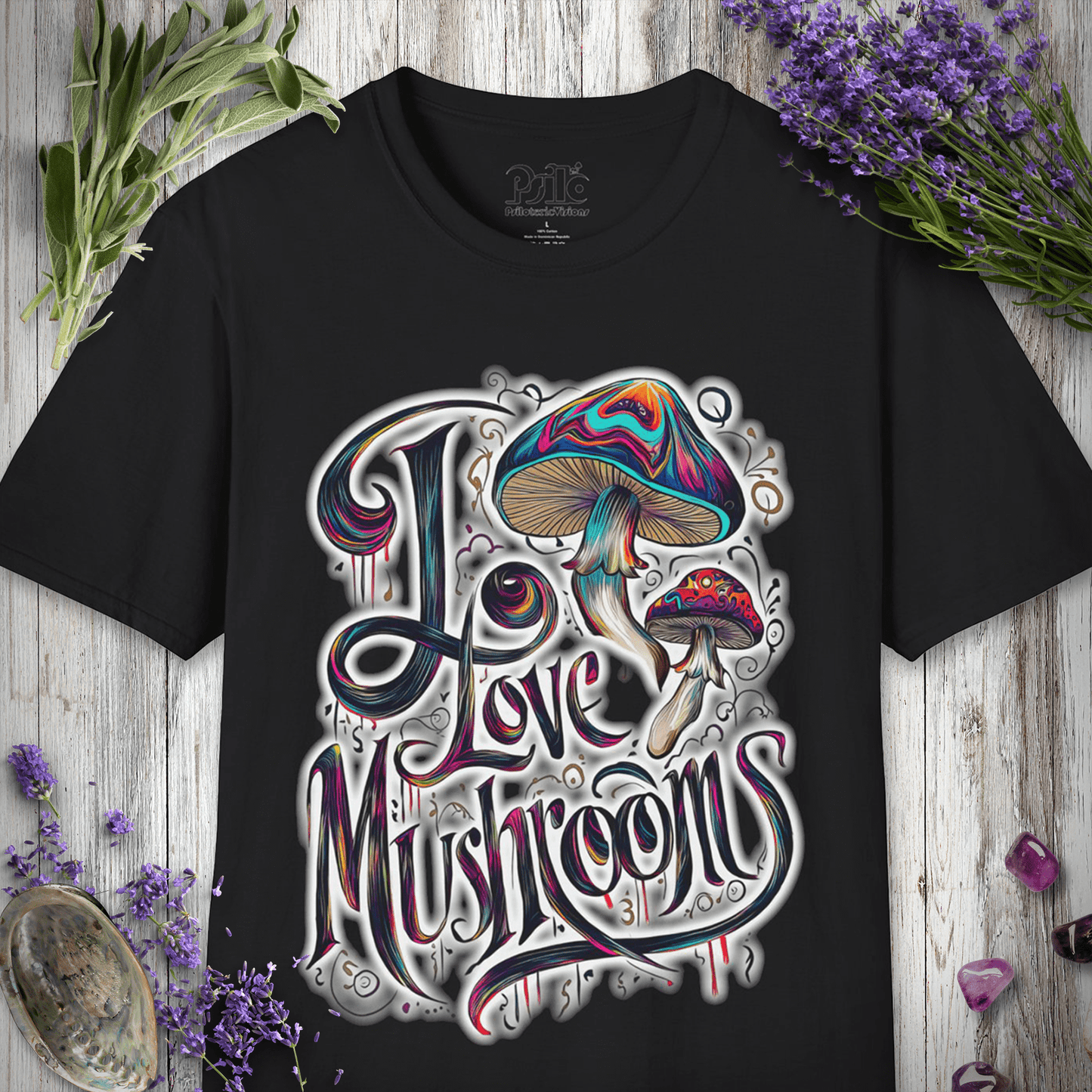 I Love Mushrooms T-SHIRT