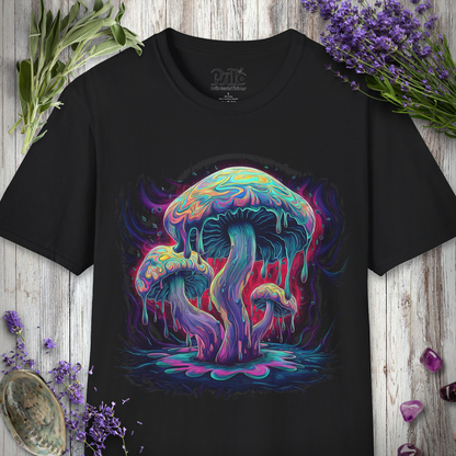 Dripping Mushrooms T-SHIRT