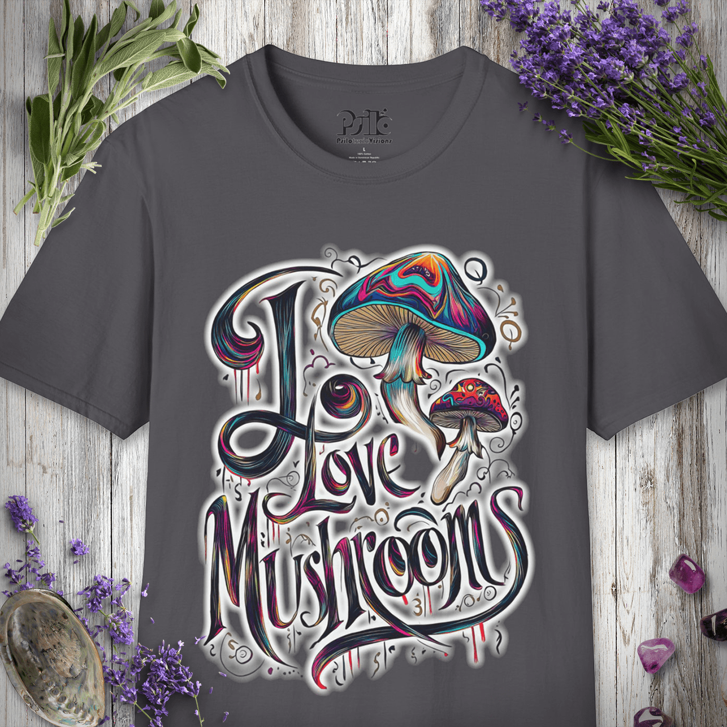 I Love Mushrooms T-SHIRT