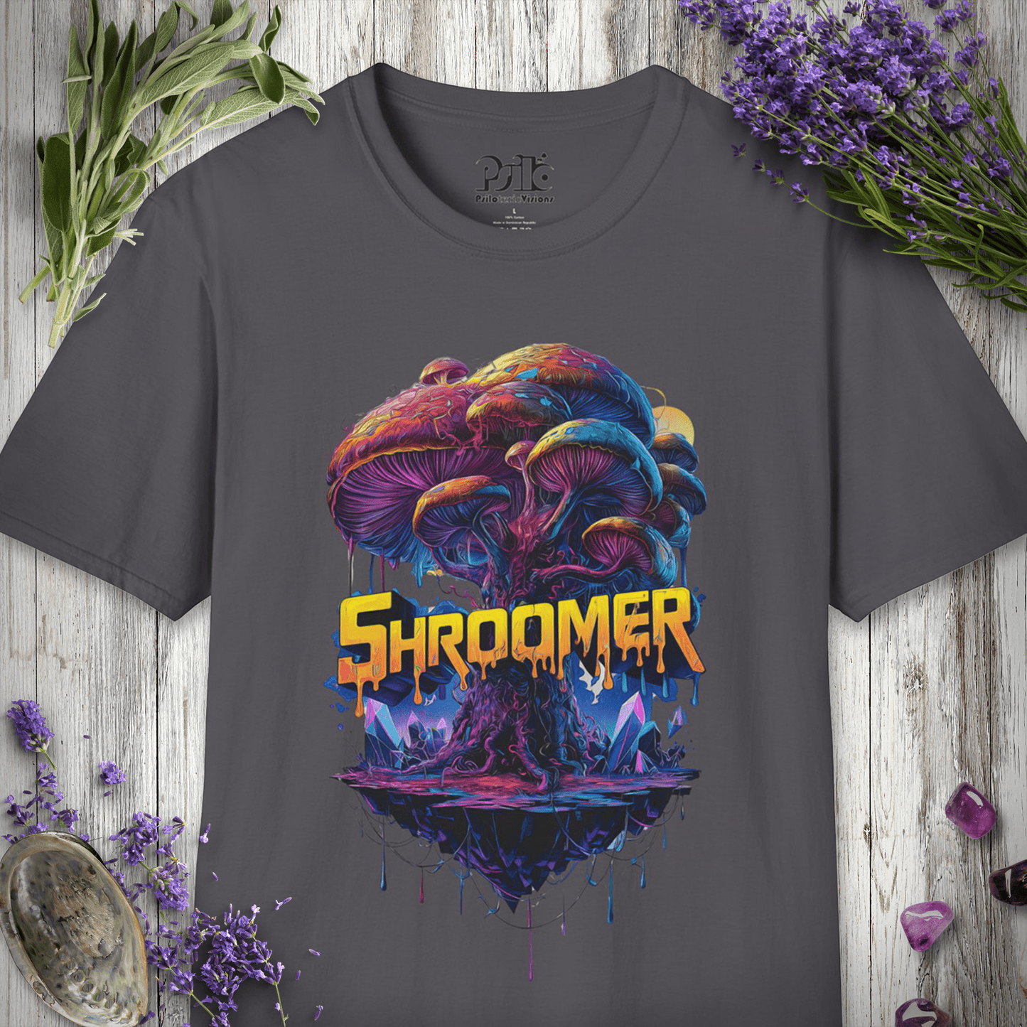 Shroomer Mushroom Tree T-Shirt