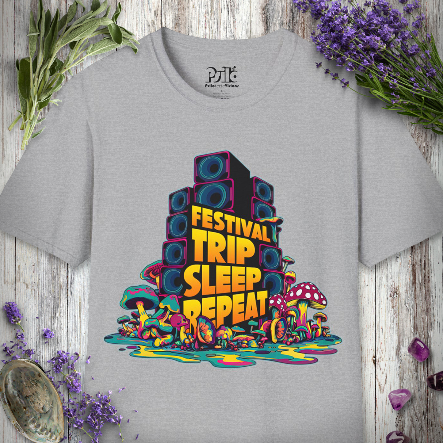 Festival Trip Sleep Repeat T-Shirt