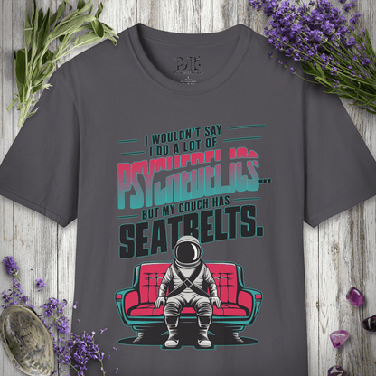 Couch Has Seatbelts T-SHIRT