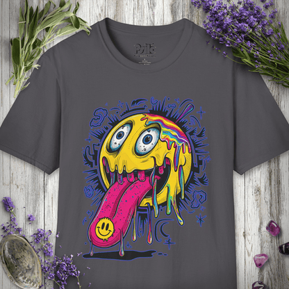 Smiley Face Tab T-SHIRT