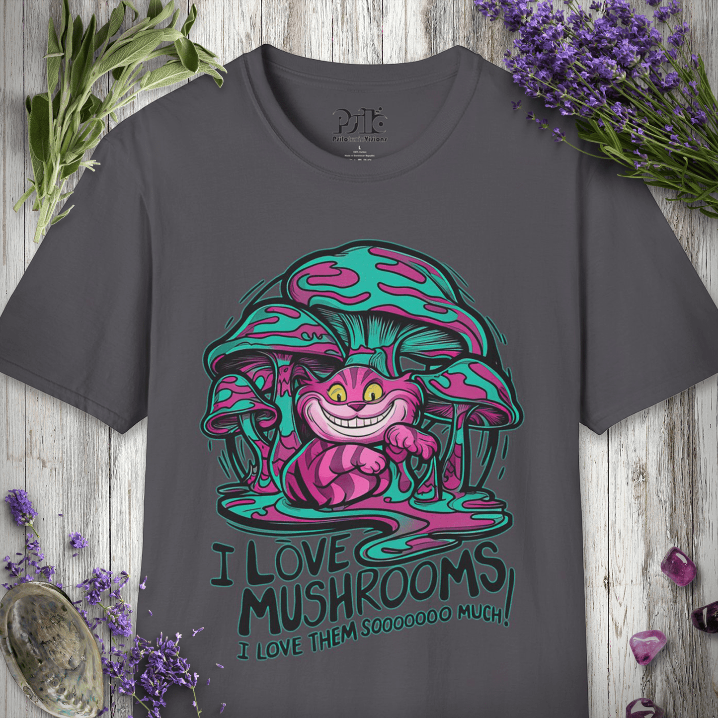 I Love Mushrooms T-SHIRT