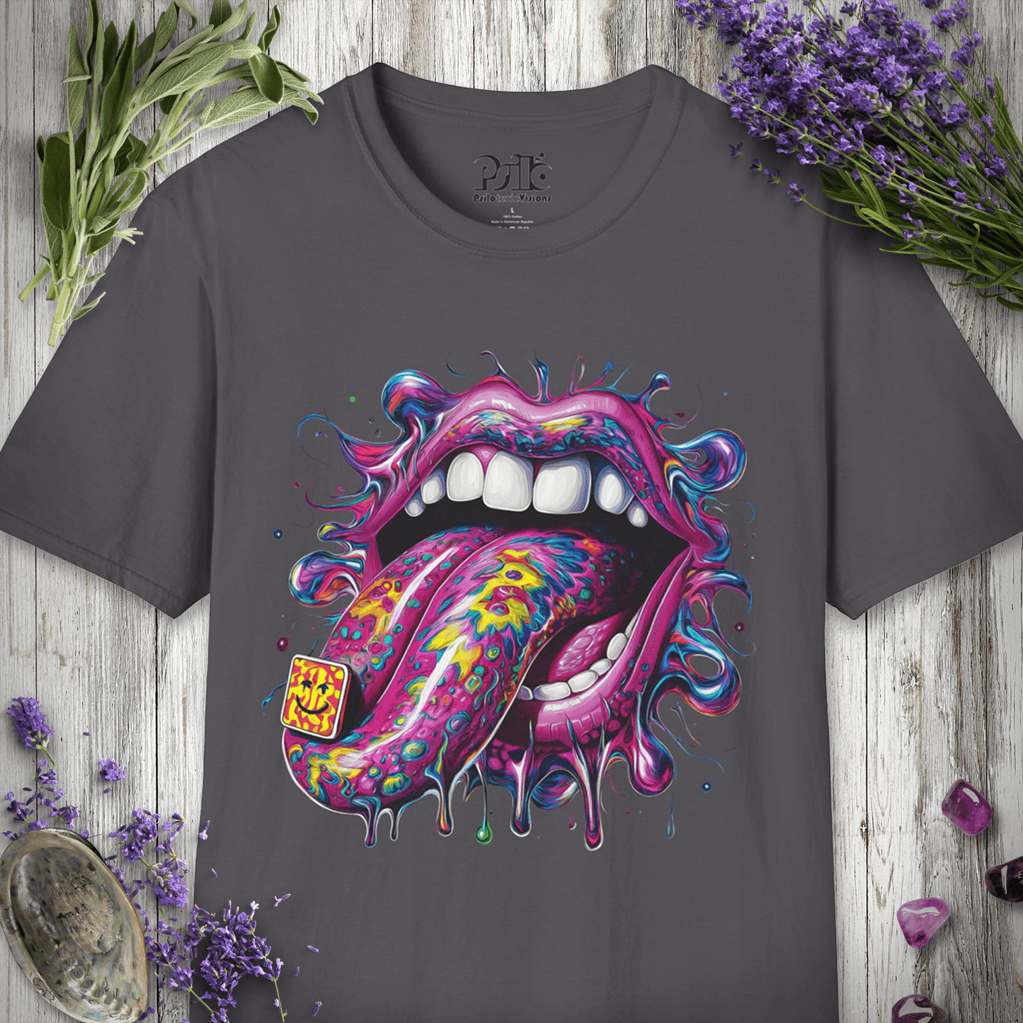 Psychedelic Acid Tongue T-Shirt