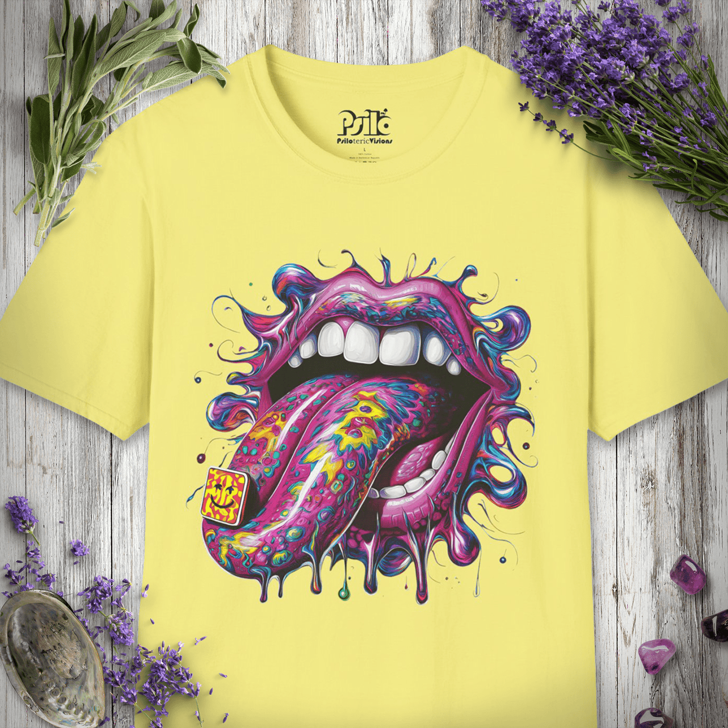 Psychedelic Acid Tongue T-Shirt