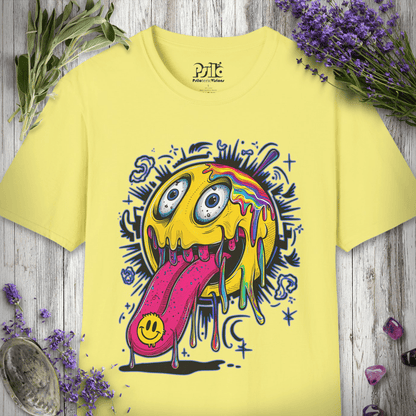 Smiley Face Tab T-SHIRT