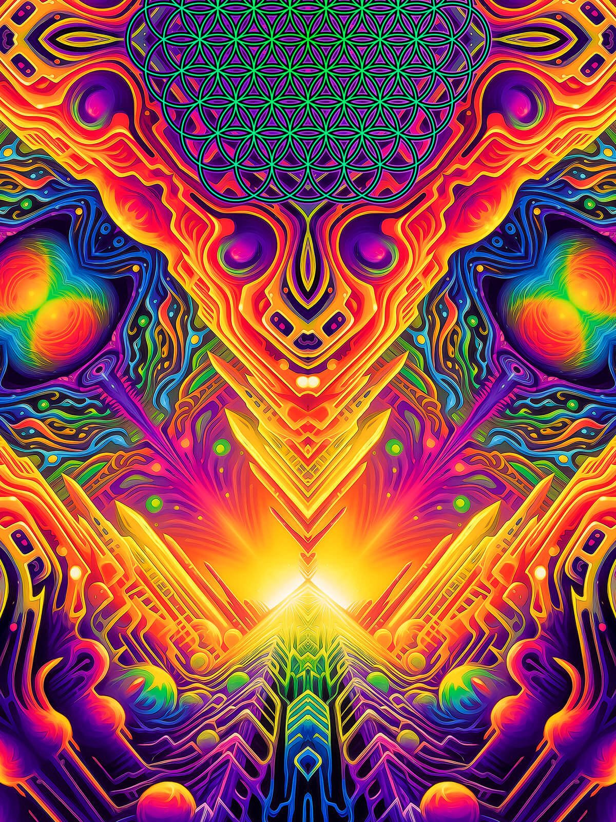 "DMsTar" HOODED CLOAK