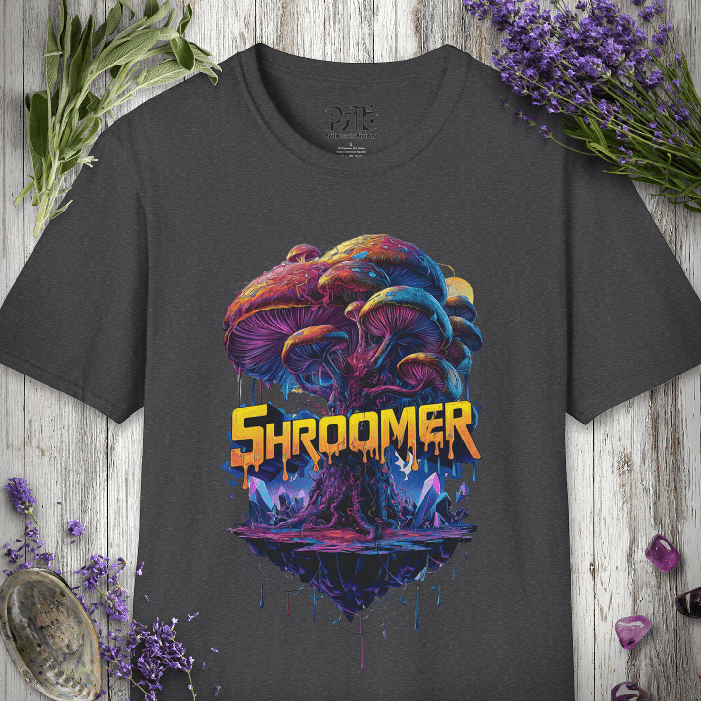 Shroomer Mushroom Tree T-Shirt