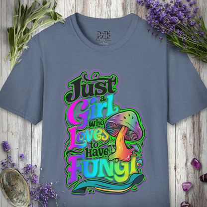 Girl Loves Fungi T-SHIRT