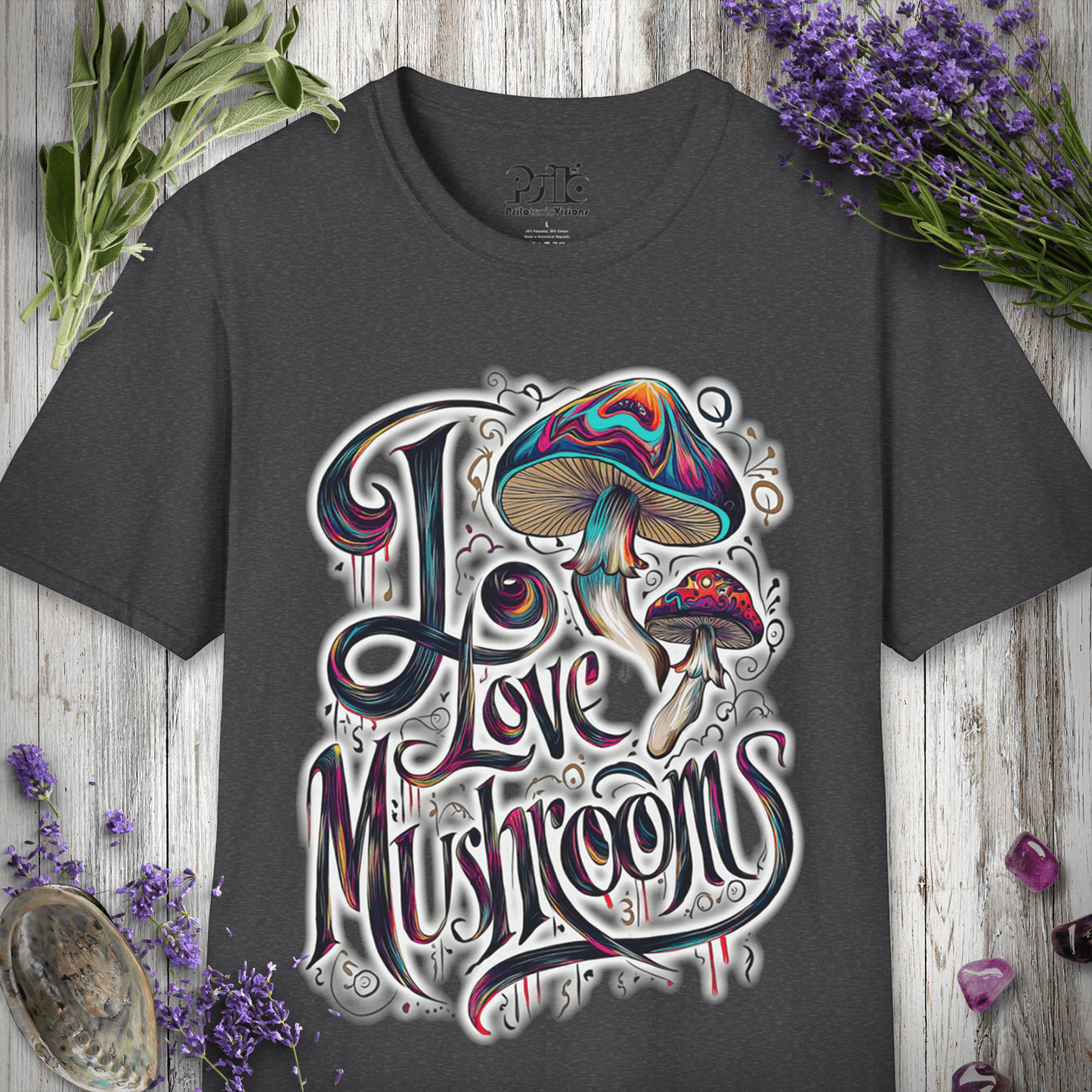 I Love Mushrooms T-SHIRT