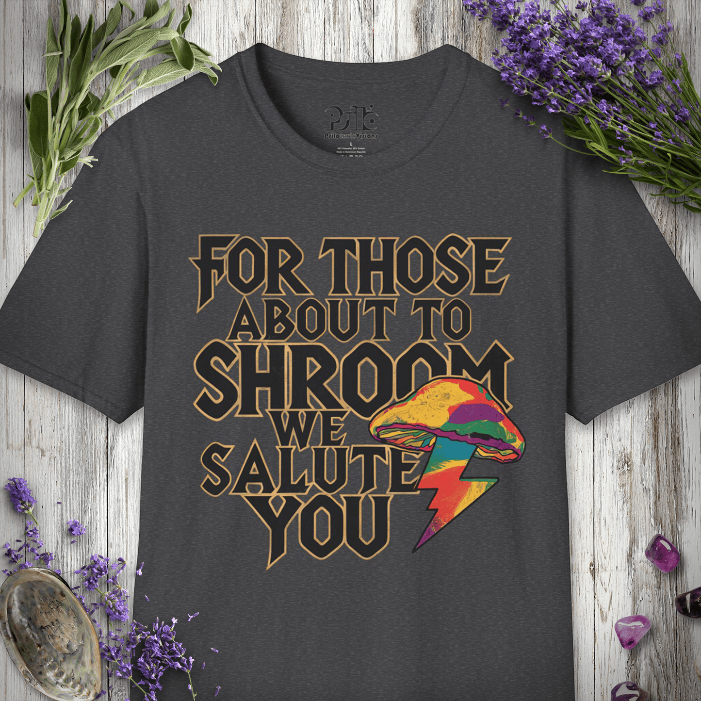 "For Those About to Shroom" Unisex SOFTSTYLE T-SHIRT