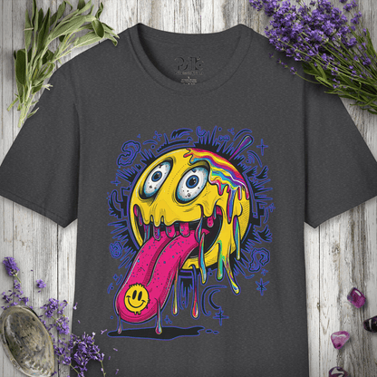 Smiley Face Tab T-SHIRT