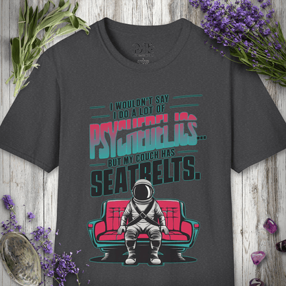 Couch Has Seatbelts T-SHIRT