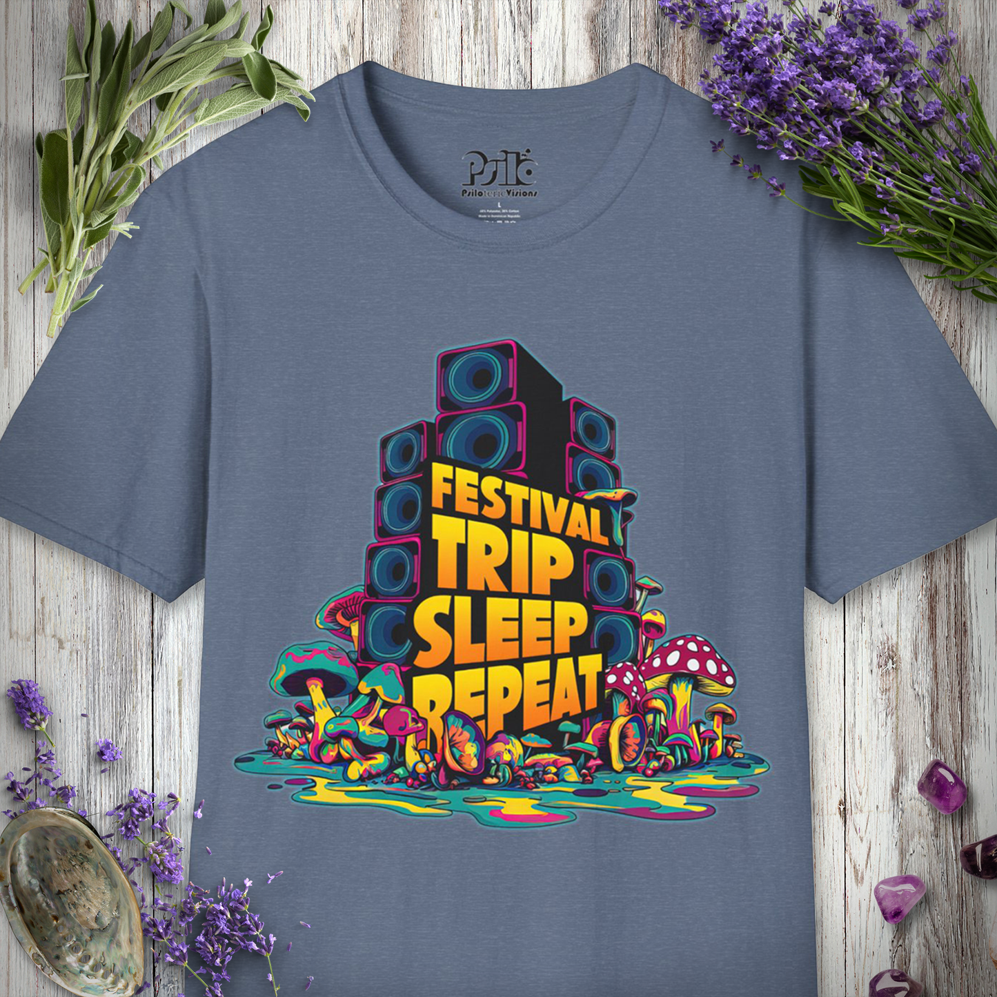 Festival Trip Sleep Repeat T-Shirt