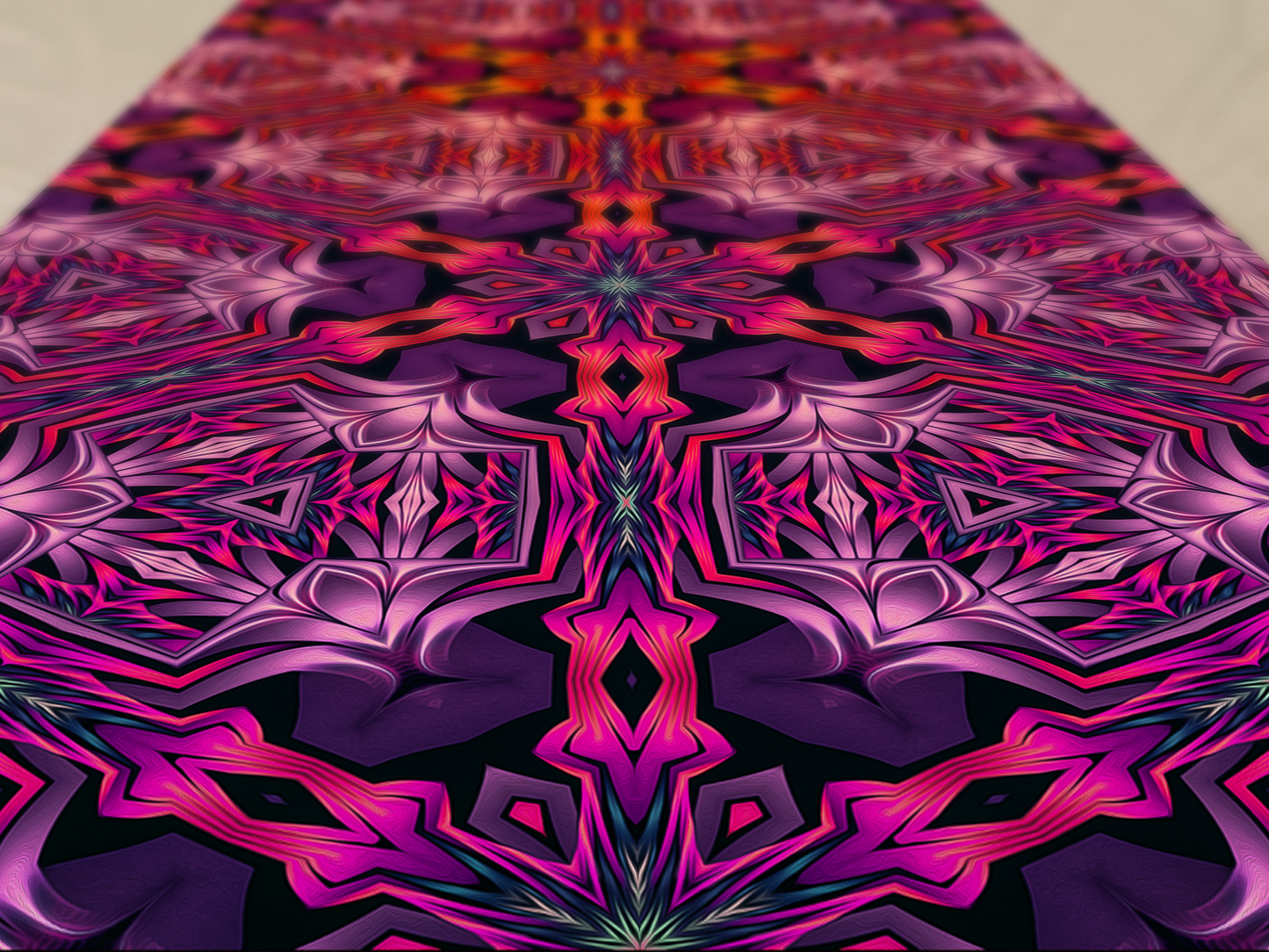 "Forged In Neon" - YOGA MAT