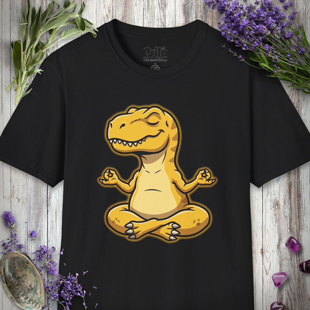 "Meditate-Rex" T-SHIRT