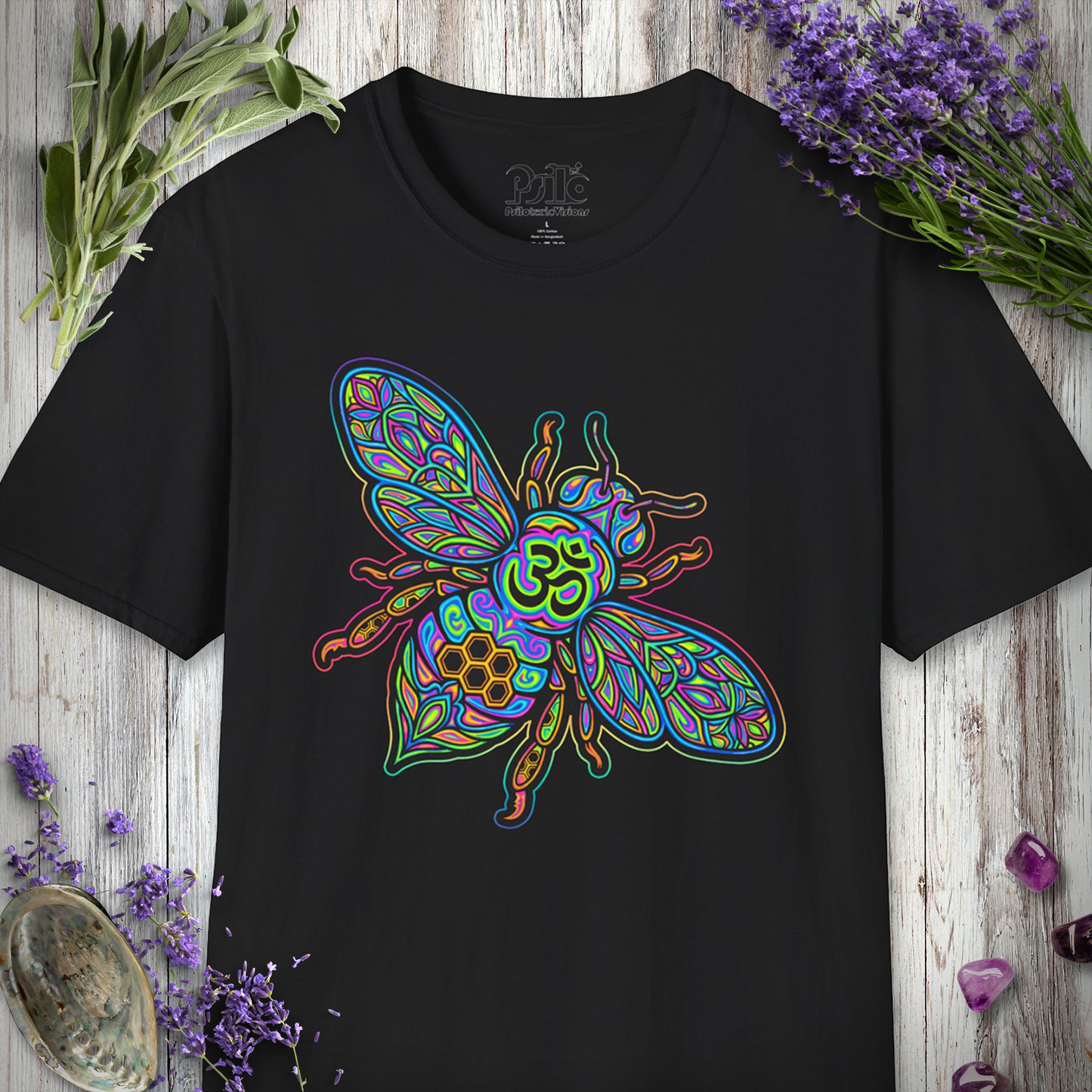 "Om Bee Trippin" T-SHIRT