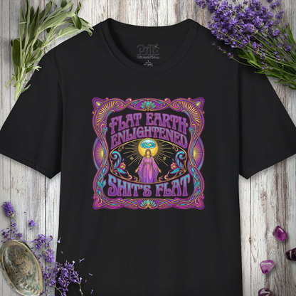 "Flat Earth Enlightened" T-SHIRT