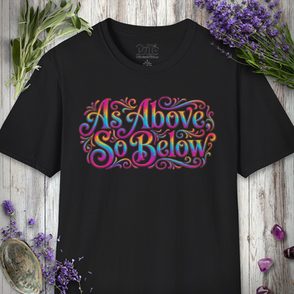 "As Above So Below" T-SHIRT
