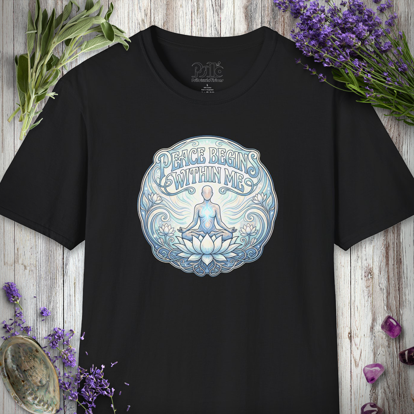 "Peace Within Me" T-SHIRT