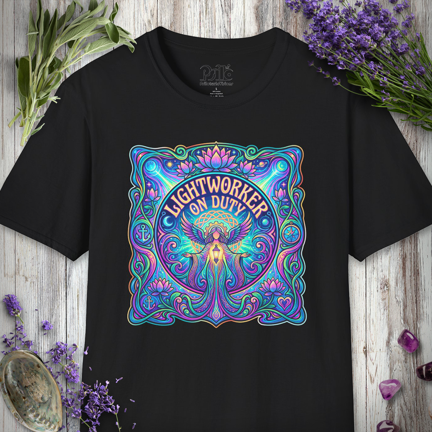 "Light Worker On Duty" T-SHIRT