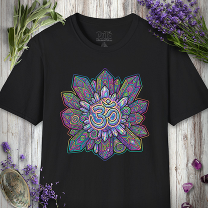 "Om Crystal Cluster" T-SHIRT