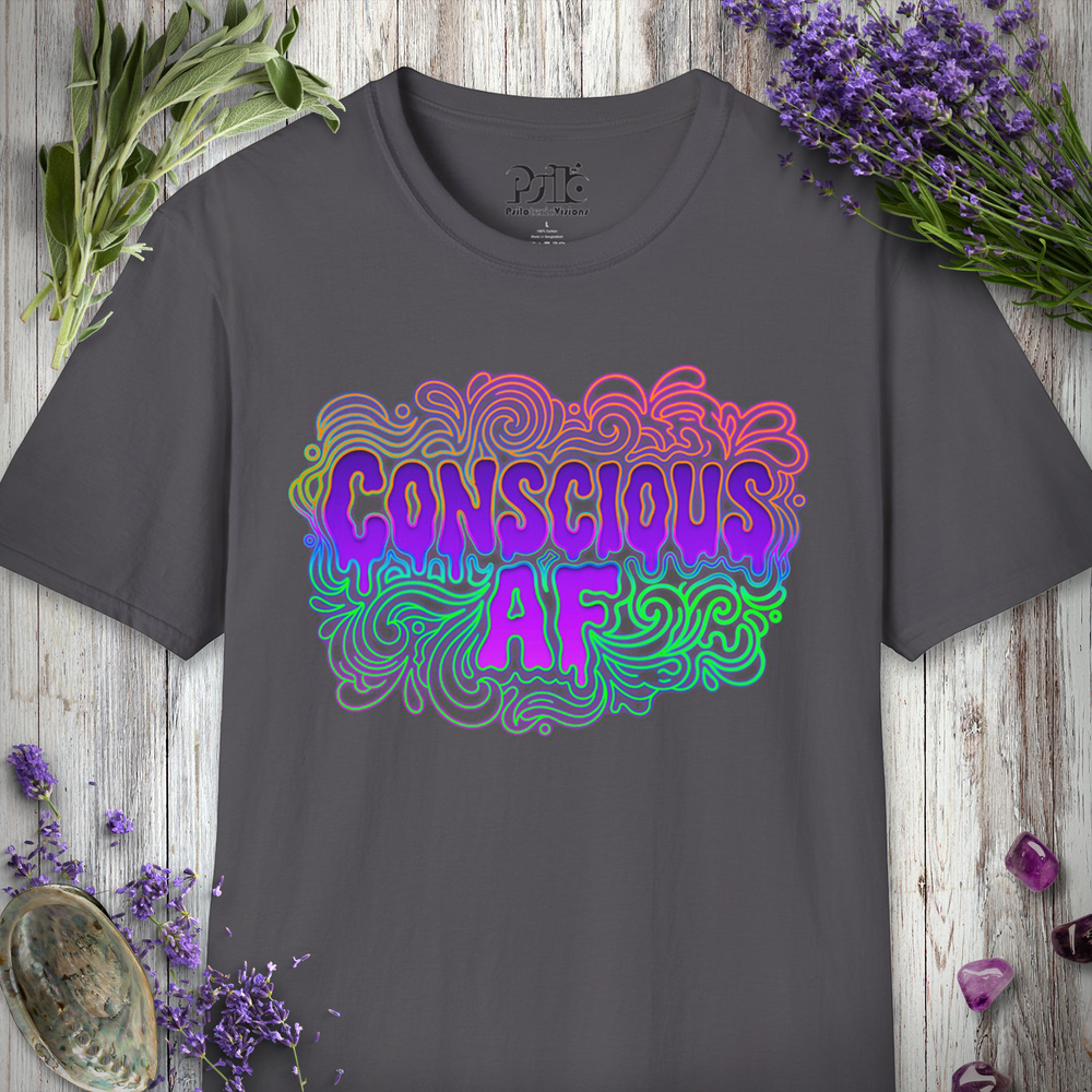"Conscious AF Melting" T-SHIRT