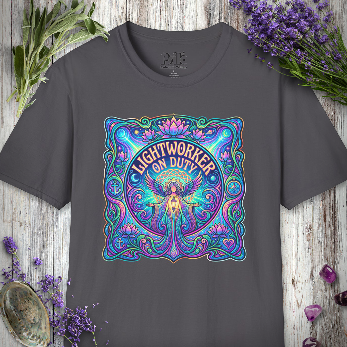 "Light Worker On Duty" T-SHIRT