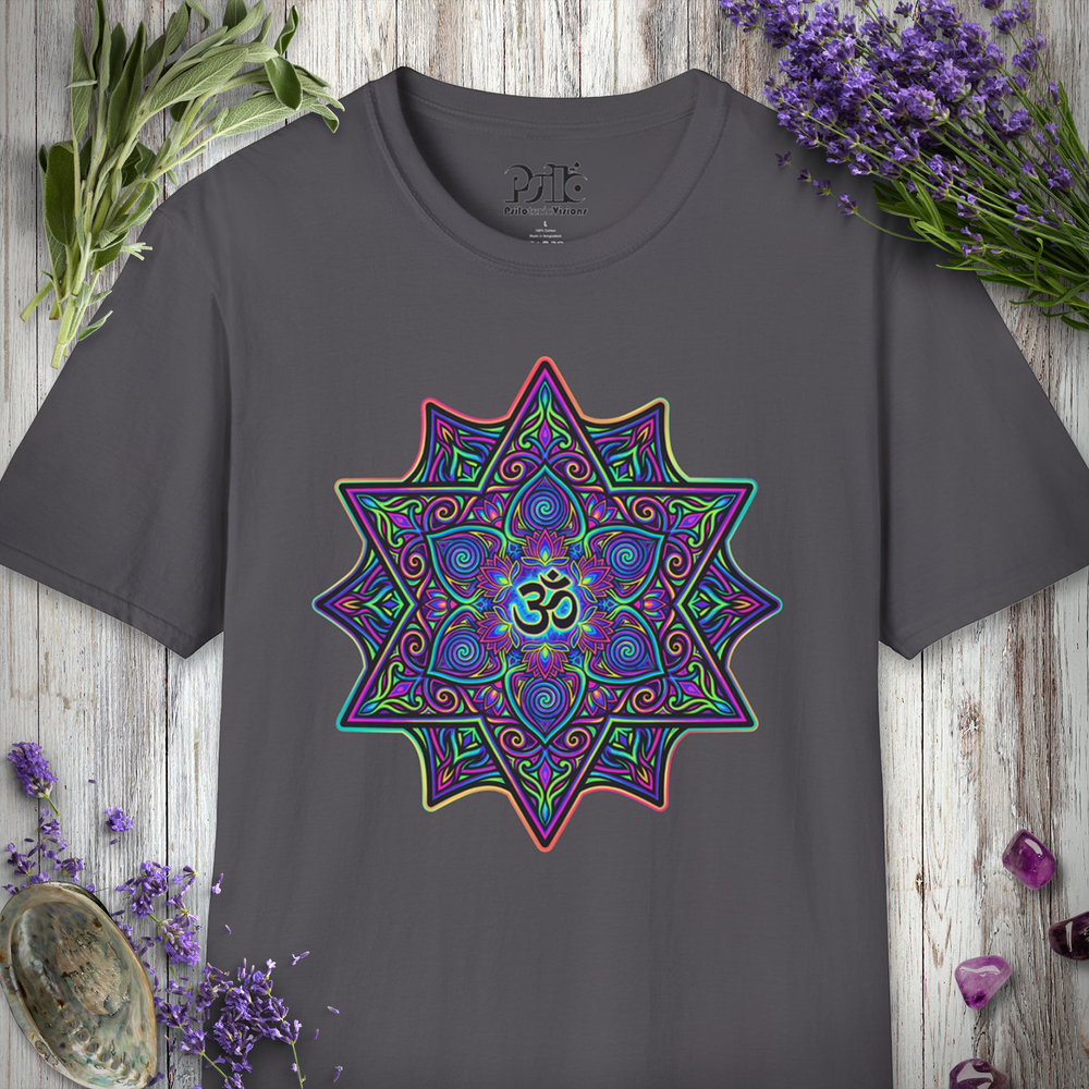 "Om Merkaba Mandala" T-SHIRT