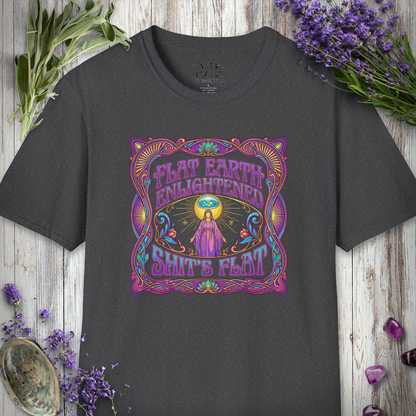 "Flat Earth Enlightened" T-SHIRT