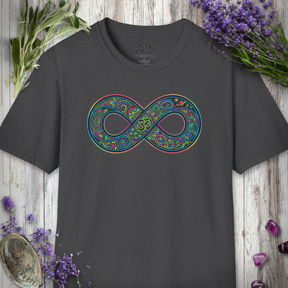 "Infinite Om Space Mandala" T-SHIRT