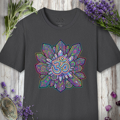 "Om Crystal Cluster" T-SHIRT