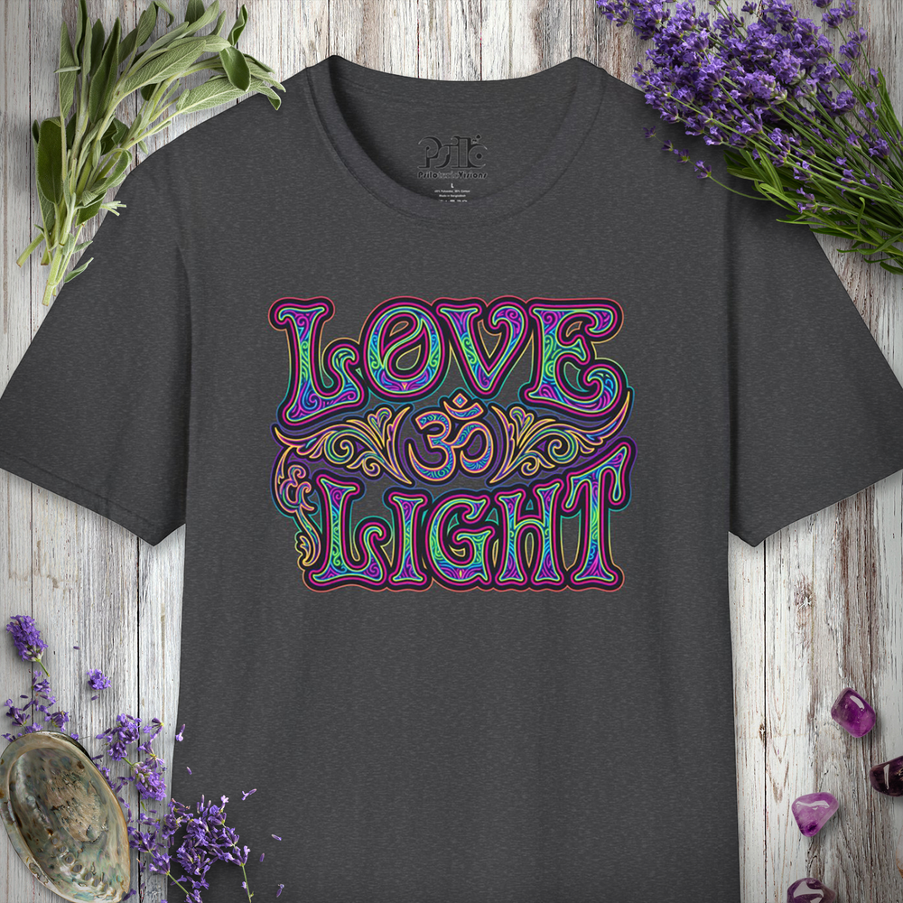 "Love Om Light" T-SHIRT