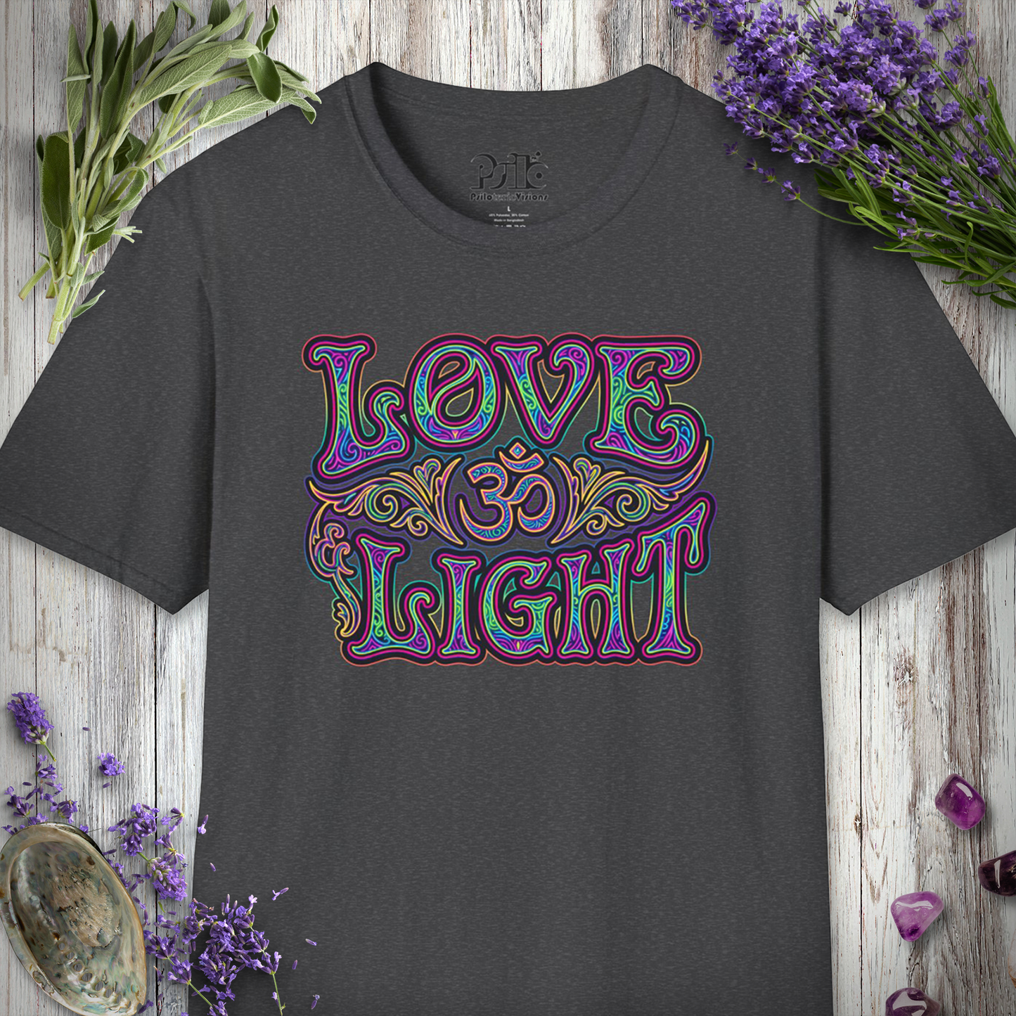 "Love Om Light" T-SHIRT
