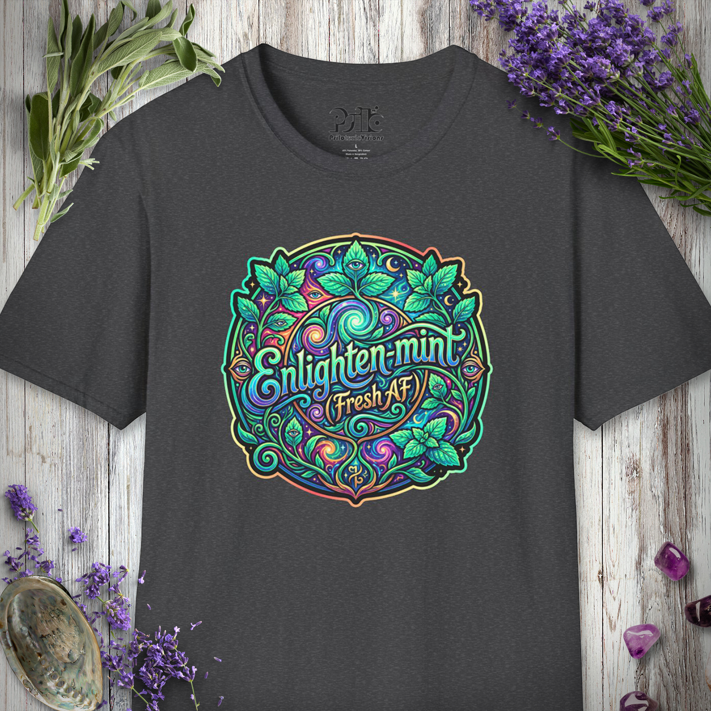 "Enlighten-Mint" T-SHIRT